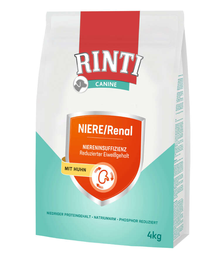 RINTI Hunde-Trockenfutter Canine Niere/Renal Huhn